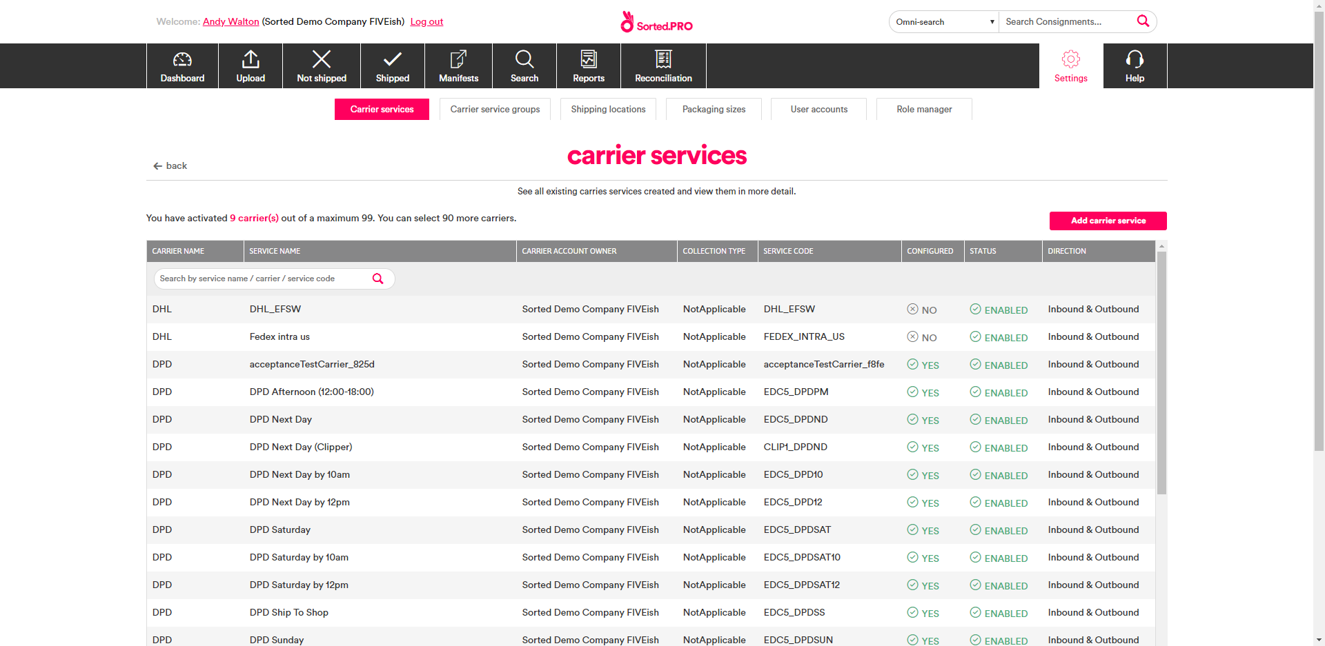 carrier-services-screen